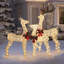 3 Piece Deer Family Lighted Display Set