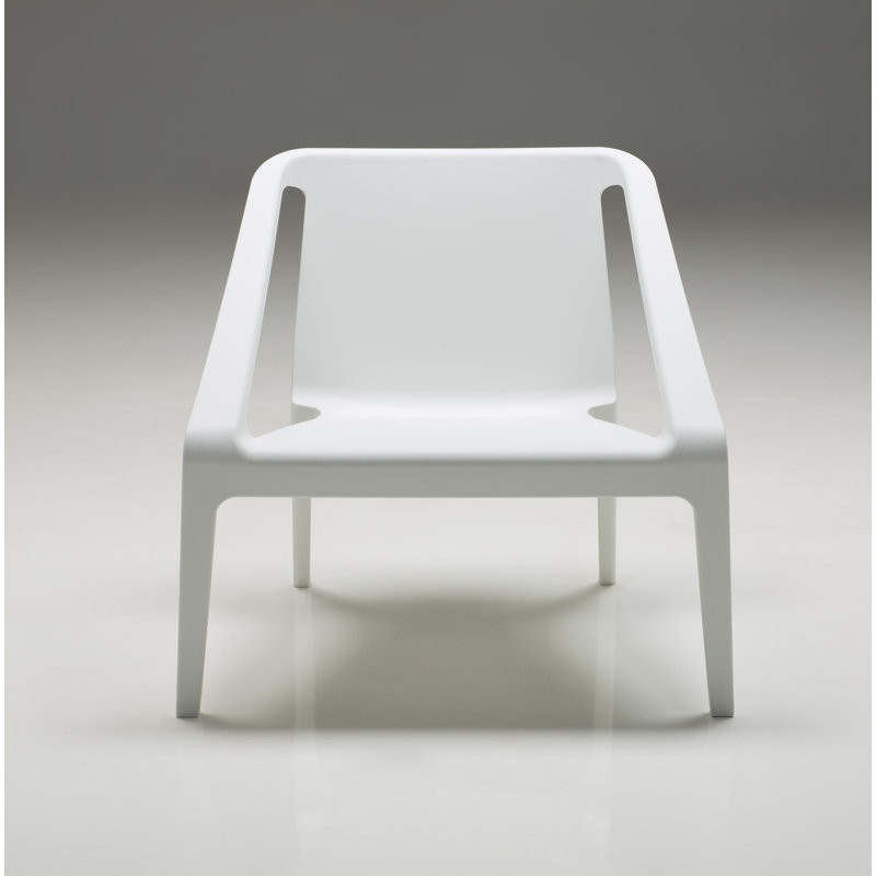 Marti Outdoor Lounge Chair, White