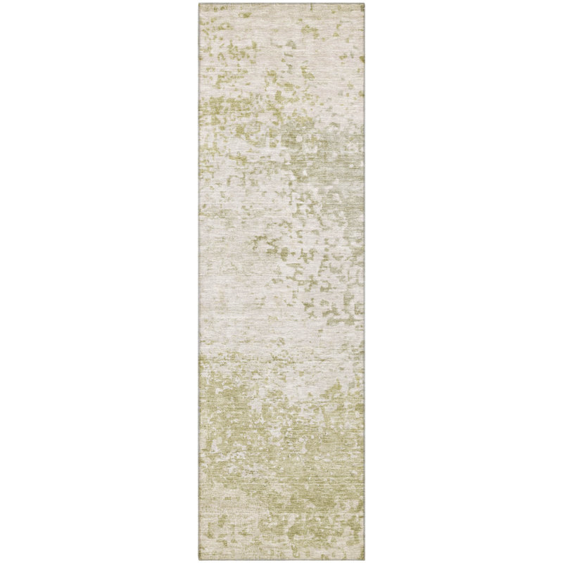 Premium Machine Washable Lubbers AMF1737 Modern Rug, Runner 2'3" x 7'6"