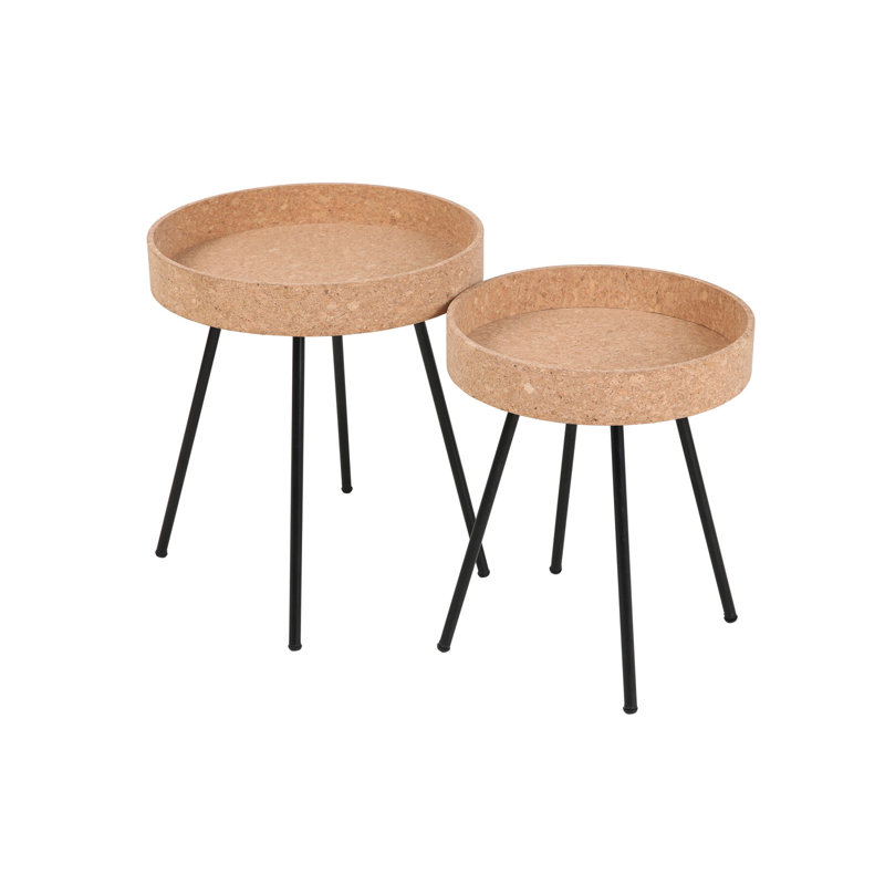 Odysseus Tray Top Side Table Set