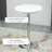 Andren Galvanized Steel Bar Table