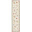 Hand-Knotted High-Quality Beige and Gold Runner