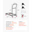 Chariot pliant pour 25 chaises en forme de L horizontal pour 300 chaises