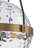 4-Light Dimmable Dimpled Glass Pendant