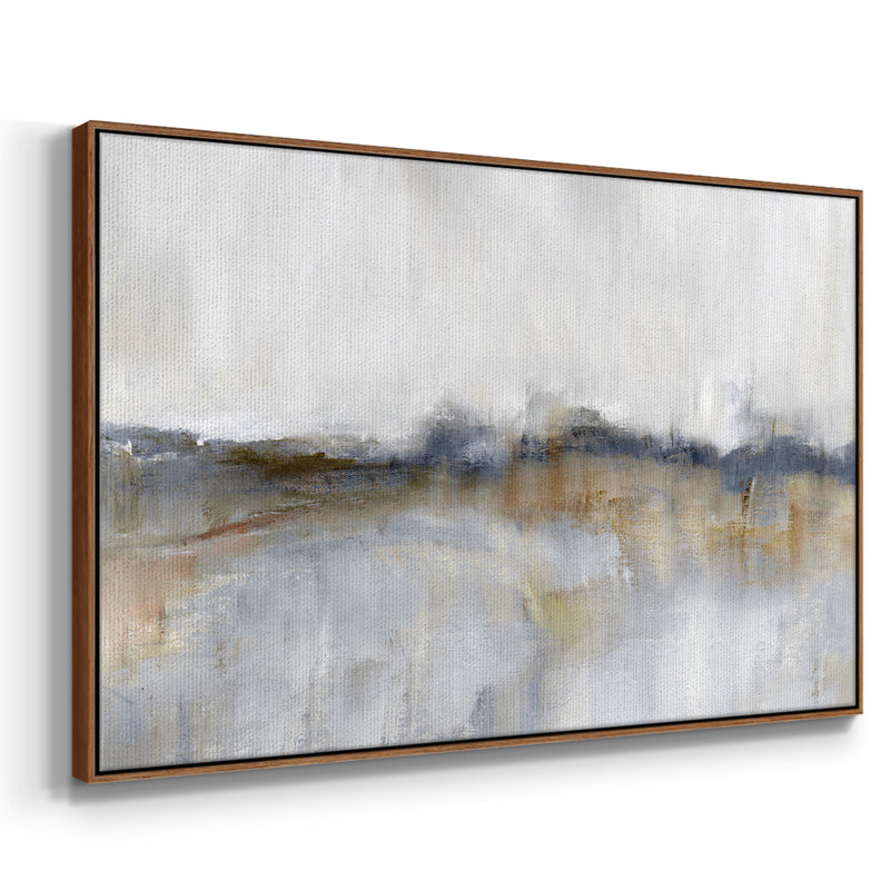 Autumnal Tide, reproduction d'art sur toile, H 25 po x l 37 po x P 2 po, Noyer