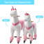 Ride On Unicorn Toy pour enfants et adultes, Ride On Unicorn, peluche mécanique, sans pile ni électricité-112539023-112539026