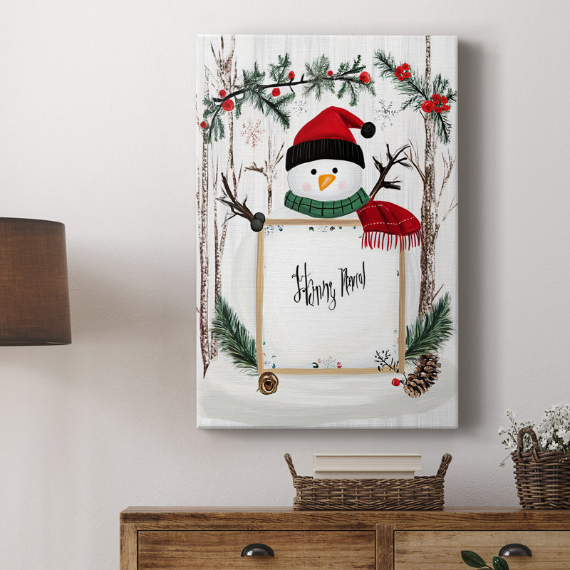 Art des Fêtes de Noël XXV III - galerie Cavas sur mesure, H 60 po x l 40 po