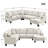 108*85.5" Modern U Shape Sectional Sofa-1845678575
