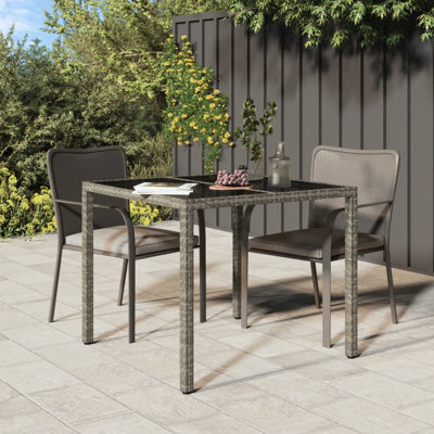 Bryshawn Rattan Dining Table