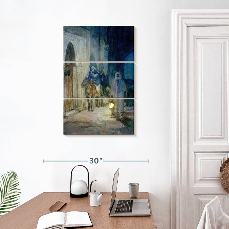 Leisha Flight Into Egypt 1923, 32" H x 20" W