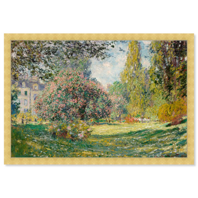 Classic Garden Landscape by OLiver Gal - Picture Frame Print