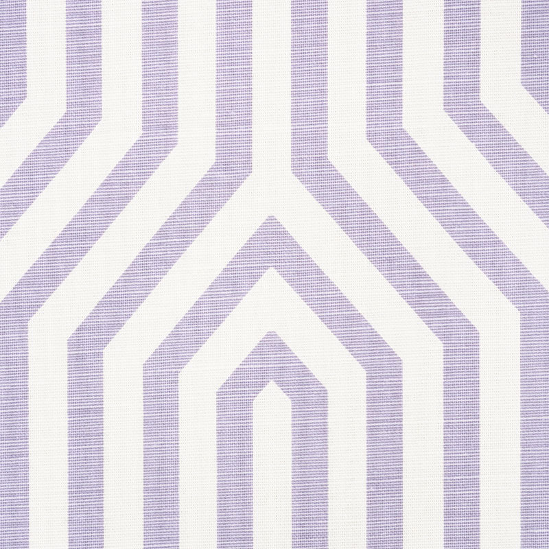 Tissu imprimé Schumacher x Mary McDonald Vanderbilt, Lavande