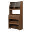 Buffet compact avec huche et table de salle à manger pliable 33,5 x 15,7 x 69 po TopMAX-1767418189