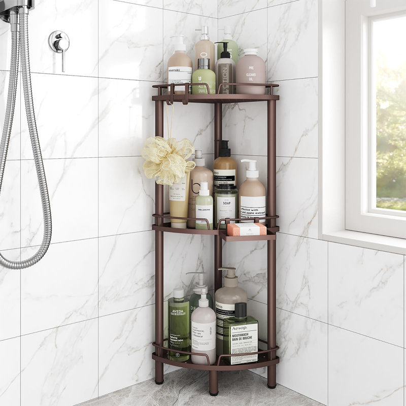 Serviteur de douche en coin, Bronze