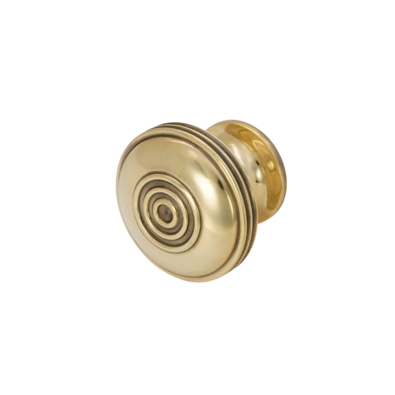 Bloxwich Large 40mm Cupboard, Aged Brass