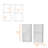 Dixie 2 Bathroom Medicine Cabinets With Storage With Open Shelf-948009952