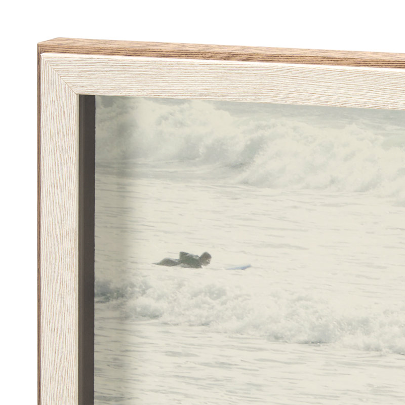 Serene Surf by Urban Octopus a Framed Art Print Matted under Glass