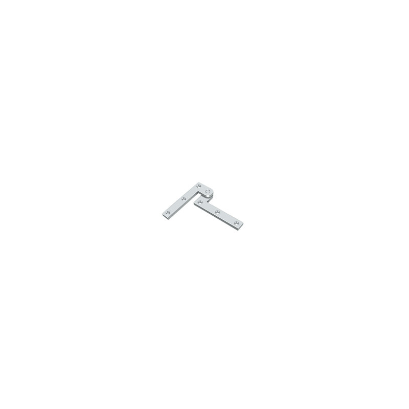 Hinge, Polished Chrome