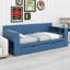 Lit de jour avec bureau amovible, tiroirs de rangement et table d'appoint hydraulique-1577858765-1577858770
