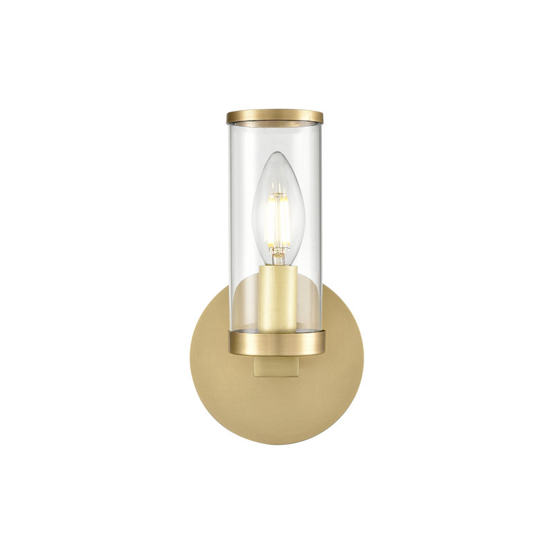 Revolve 1 - Light Wallchiere, Natural Brass