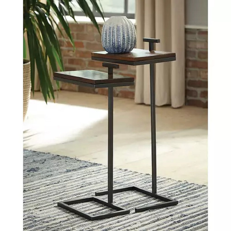 Munguia Solid Wood Top Nesting Tables