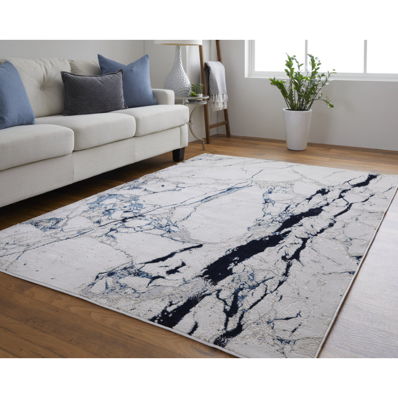 Zabian Abstract Indoor Rug, Rectangle 8' x 10'