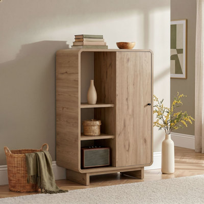 Particle Board / Chipboard Rectangle Accent Cabinet
