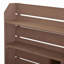 Grand banc de rempotage de jardin de 65 po de hauteur avec roues verrouillables et armoire de rangement, chariot de préparation pour îlot de cuisine d'extérieur en bois avec huche, tiroirs et tablettes de retrait pour griller-134679773