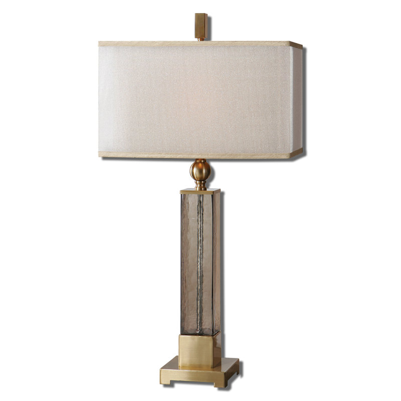 Mercer41 Whitham 33" Glass Buffet Lamp | Wayfair