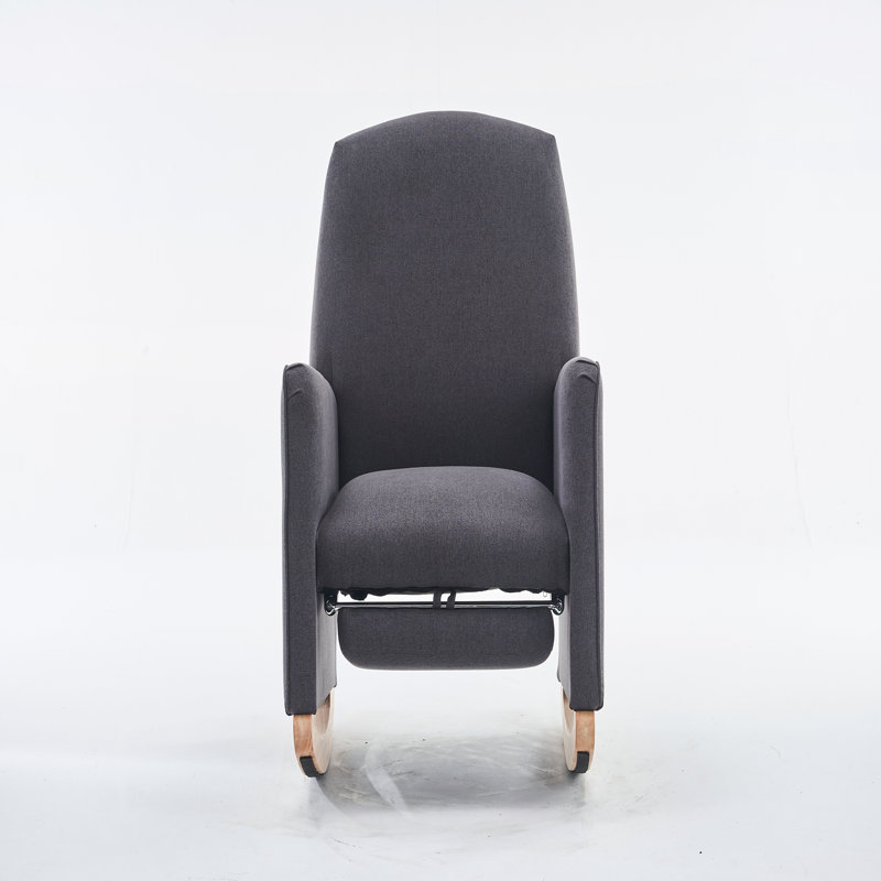 Accent Chairs, Dark Gray Fabric