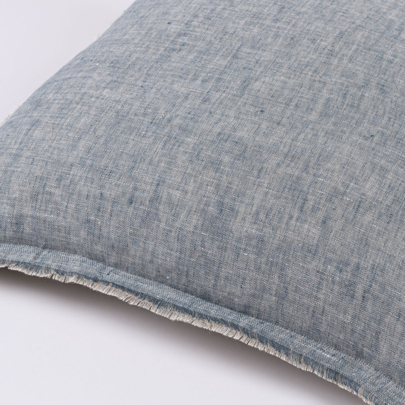 Brissia Peacock, Linen Pillow - Euro, Peacock
