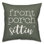 Outdoor Reversible Throw Pillow