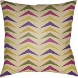 Moderne Geometric Indoor/Outdoor Throw Pillow
