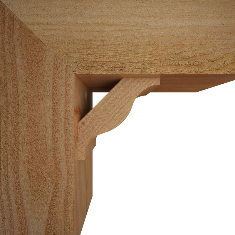 Support Funston Block avec support décalé, 18 po x 18 po, Sapin Douglas de l 8 po (scié brut)