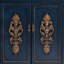 Armoire à chaussures de luxe américaine sculptée