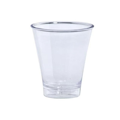  5 Oz Clear Double Plastic Shot Glass – Disposable, Durable And Reusable Cups For Cocktail Tastings, Party Drinks, Weddings, Bars, Catering, And Special Events (10)