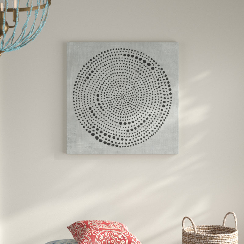 Mythos I, peinture sur toile tendue, H 30 po x l 30 po