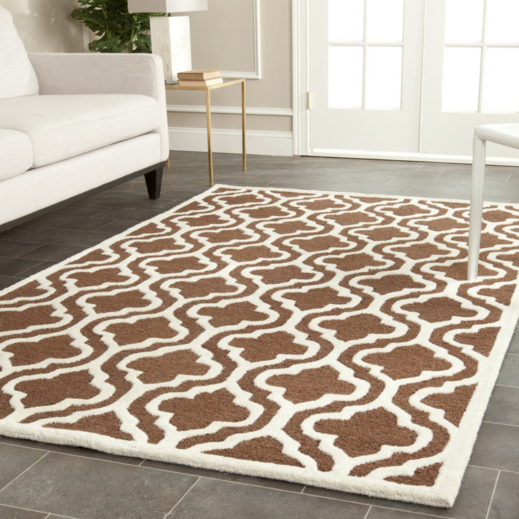 Cannen Hand Tufted Wool Geometric Rug