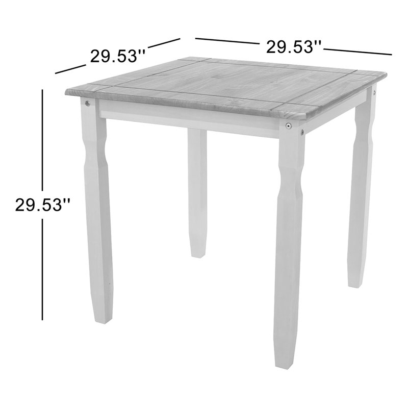 Cammack Pine Solid Wood Dining Table, Natural Wood, Natural Wood