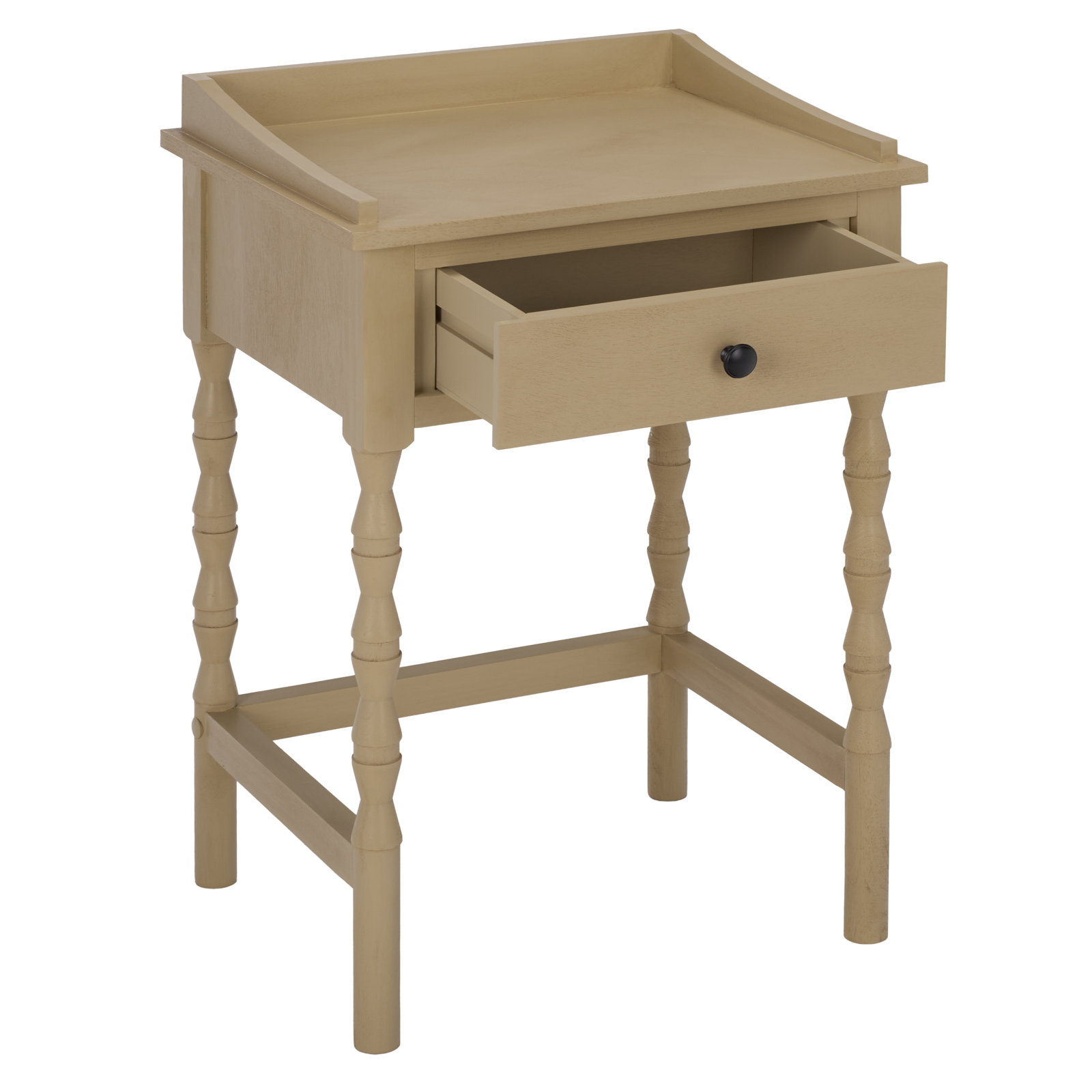 Queensland 19" Pine End Table, Natural