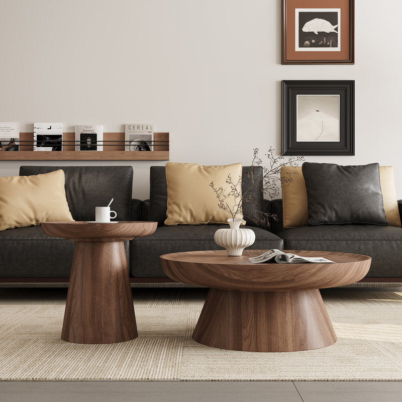 Table basse Nesting, Noyer