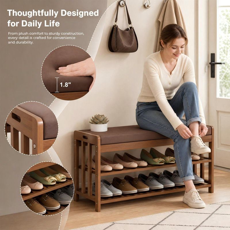 Shoe Storage Bench