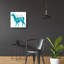 «Llama Drama» par Erin Clark, art mural en verre acrylique-1027159555