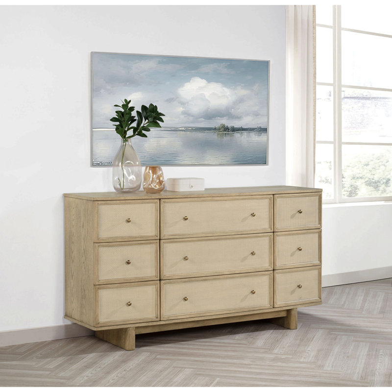 Commode 9 tiroirs Kimpton