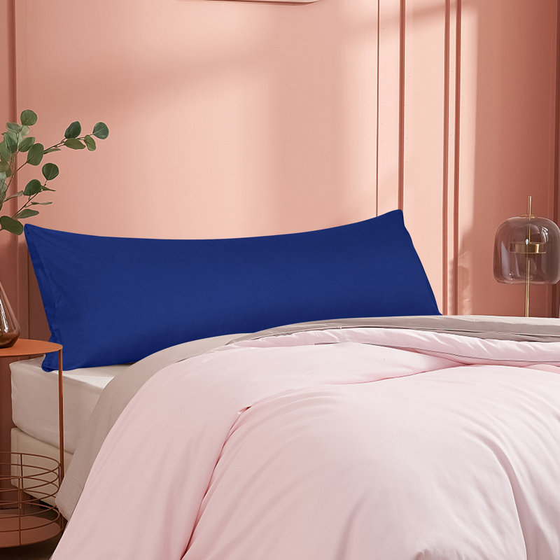 Housse de coussin pour le corps, 1800 Housse de coussin pour le corps en microfibre brossée avec fermeture à enveloppe - 20 x 54 pouces - NTBAY