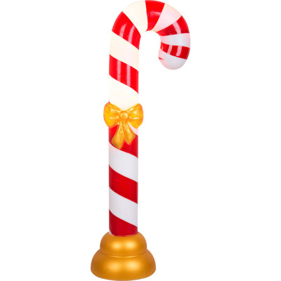 41" Candy Cane With Bow