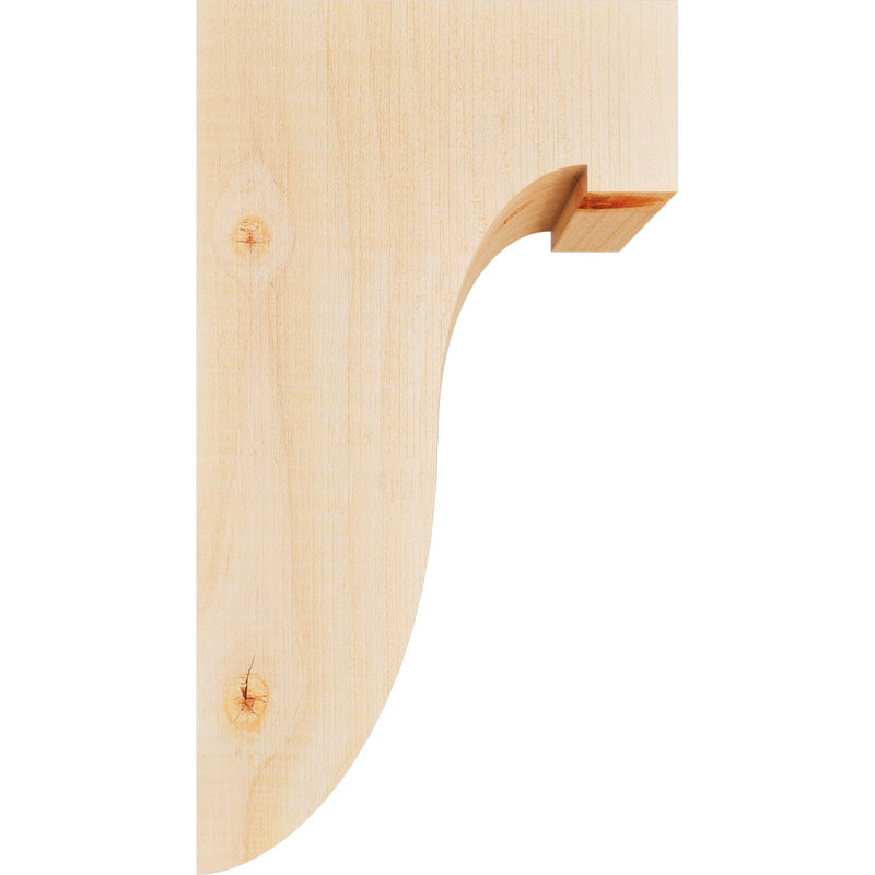 Del Monte Corbel, 10" H x 3.5" W x 6" D, Douglas Fir, Smooth
