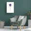 Art mural sur toile orange, «Shirley Novak»-101098634