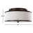 Elzira Linen Semi Flush Mount-18698940