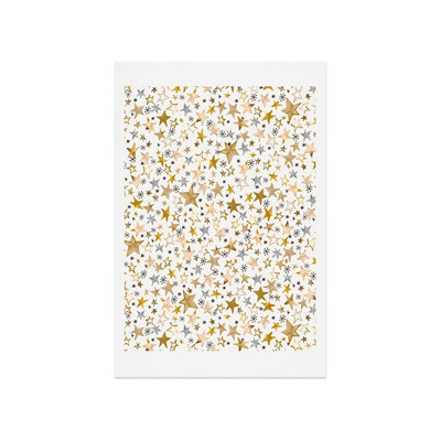 Winter Winter Holiday Gold par Ninola Design - reproduction non encadrée